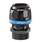 Raccord droit aluminium fileté femelle cylindrique pour tubes - Ø 25 mm - PREVOST - PPS1 MF2534