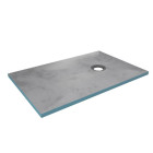 Bac receveur de douche à carreler 90x140cm recoupable sur mesure pour douche à l’italienne Aurlane - FAC053