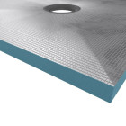 Bac receveur de douche à carreler 90x90cm recoupable sur mesure pour douche à l’italienne Aurlane - FAC037