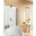 Pare-douche réversible 82x150x6 ecoround bs7