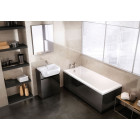 Cleargreen baignoire à  encastrer sustain r4 160x70 blanc