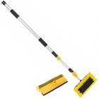 Balai brosse de lavage télescopique 200 cm gris