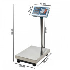 Balance industrielle électronique 100 kg écran lcd