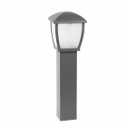 Balise de jardin gris foncé wilma 1 ampoule