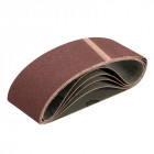 Bandes abrasives 64 x 406 mm 5 pcs - Grain 100
