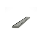 Barrette décor inox lineal + cadre pour lineal - dimensions aux choix Barrette décor inox lineal + cadre pour lineal - dimensions aux choix