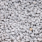 Galet marbre blanc carrare 15-25 mm - pack de 3 m² (10 sacs de 20kg - 200kg)
