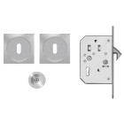 Kit poignée cuvette carré KARCHER DESIGN Inox satiné - EPDQ3 BB 71
