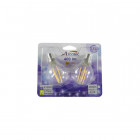 Blister de 2 ampoules led filament sphérique E14 4W