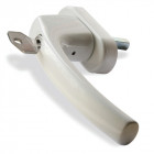Bloc béquille à clé Blanc CG34098C6