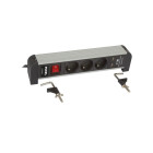Bloc Multiprises De Bureaux Avec 3 Prises Et 2 Ports Usb