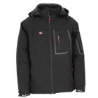 Blouson à capuche softshell 407 noir taille l