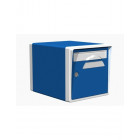 Boite aux lettres 1 porte bleue-blanche - creastuce-09-sf