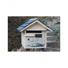 Boîte aux lettres en bois créastuce : altitude (1 porte prestige)