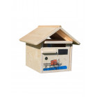 Boîte aux lettres en bois créastuce : au bout de la jetee (1 porte)