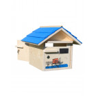Boîte aux lettres en bois créastuce : au bout de la jetee (2 portes prestige)