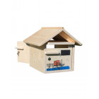 Boîte aux lettres en bois créastuce : au bout de la jetee (2 portes)