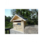 Boîte aux lettres en bois créastuce : domiciladore (courte prestige)