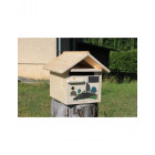 Boîte aux lettres en bois créastuce : la provence (1 porte)