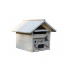 Boîte aux lettres en bois créastuce : st hubert (1 porte)