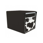 Boite aux lettres signée 1 porte : noire + porte "vachement belle"-sgsnr-va