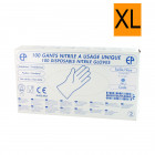 Boite de 100 gants nitrile taille xl/12 ep 5912