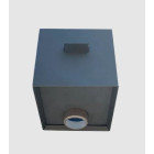Boite à eau zinc 250x250x250 - Zinc quartz