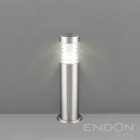 Borne equinox led, acier inoxydable et polycarbonate, 50 cm