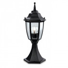 Borne faro, haut, noir