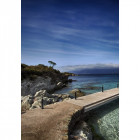 Borne nott, 80cm, polypropylène et polycarbonate, noir