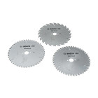 Jeux de lames de scies circulaires Pro Bois 24 et 48 dents - BOSCH - 2608644729