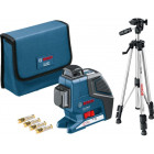 Laser croix GLL 2-80 P + Trépied BT 150 BOSCH Professional - 0601063205 