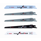 Lames bois/plastique/métal pour élagueur Keo - BOSCH - 5 pièces - F016800307
