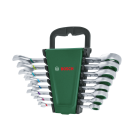 Set de 8 clés mixtes à cliquet - BOSCH - 1600A027PS