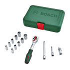 Set 14 pièces avec cliquet 1/4' - BOSCH - 1600A02BY0