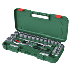 Set 25 pièces avec cliquet 1/2' - BOSCH - 1600A02Z9F