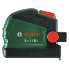 Mètre ruban 5 m / 16 pi + clip à crayon - BOSCH - 1600A02Z9Y