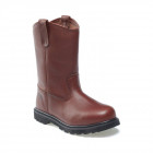Bottes de sécurité en cuir dickies industrial sbp fo hro sra - Pointure au choix