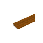 Bourrelet en feutre gaine pvc de 6m pour l'isolation des portes et fenêtres couleur marron