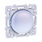 Bouton poussoir silver square (60402)