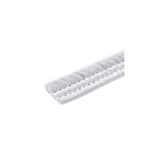 Briconautes - 078983 - bourrelet blanc en feutre gaine pvc de 6m pour l'isolation des portes et fenêtres en bois mal ajustées