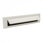Brosse de calfeutrage pour fente de porte à clapet
