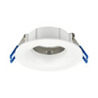 Fixation spot braytron tetra-d, rond, blanc, fixe, diamètre 88mm, aluminium