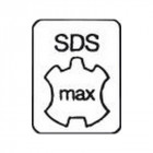 Burin pointu SDS-max, auto-affûtant et enlèvement des copeaux amélioré, Long. : 400 mm