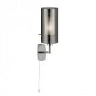 Applique duo2 en chrome et verre