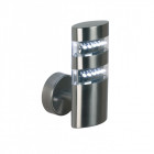 Applique radian, acier inoxydable et plastique