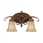Applique sonoma valley, couleur écaille de tortue, 2 ampoules
