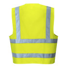 Gilet haute visibilité portwest baudrier double ceinture