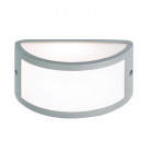 Applique middleton, aluminium et plastique opale