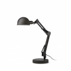 Lampe de bureau noire baobad 1 ampoule